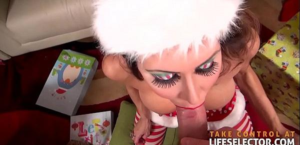  Jessica Jaymes - Christmas DeepThroat MILF